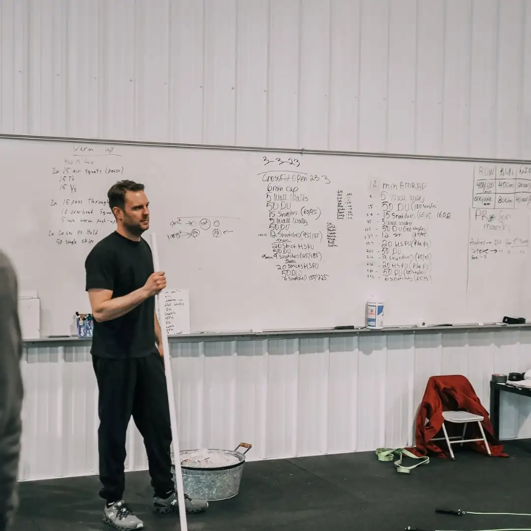 One-on-one personal training session at CrossFit Prior Lake